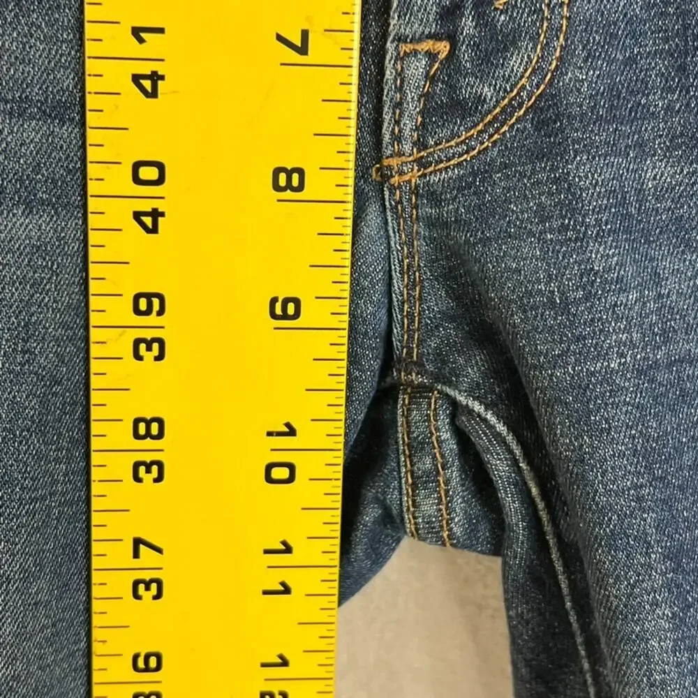 Mother Women's Size 27 The Looker Ankle Step Fray Jeans Can’t Leave It Alone